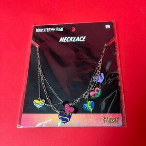 Spirit Halloween / Monster high charm necklace 🤍💚​​​​​​​​